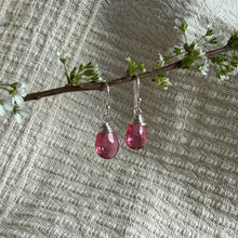 Load image into Gallery viewer, Ava Earrings | Pink Tourmaline Quartz