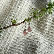 Load image into Gallery viewer, Ava Earrings | Cranberry Quartz