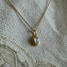 Load image into Gallery viewer, Skye Necklace | Rainbow Moonstone &amp; Gold