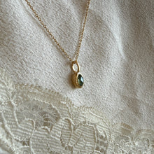 Load image into Gallery viewer, Skye Necklace | Green Tourmaline &amp; Gold