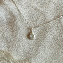 Load image into Gallery viewer, Skye Necklace | Rainbow Moonstone &amp; Silver