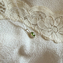 Load image into Gallery viewer, Skye Necklace | Green Tourmaline &amp; Silver