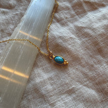 Load image into Gallery viewer, Lūma Necklace | Turquoise &amp; Gold