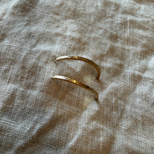 Load image into Gallery viewer, Bay Half Hoops | Gold