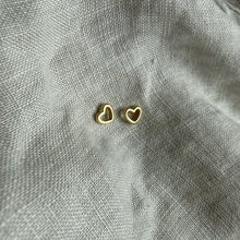 Load image into Gallery viewer, Happy Heart Studs | Gold