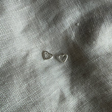 Load image into Gallery viewer, Happy Heart Studs | Silver