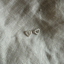 Load image into Gallery viewer, Happy Heart Studs | Silver