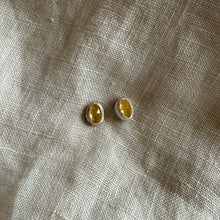 Load image into Gallery viewer, Skye Studs | Citrine &amp; Silver