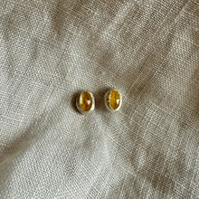 Load image into Gallery viewer, Skye Studs | Citrine &amp; Silver
