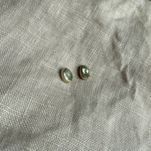 Load image into Gallery viewer, Skye Studs | Aquamarine &amp; Silver