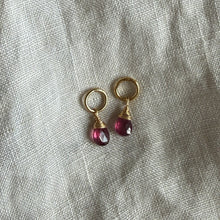 Load image into Gallery viewer, Kai Earrings | Garnet