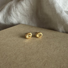 Load image into Gallery viewer, Skye Studs | Citrine &amp; Gold