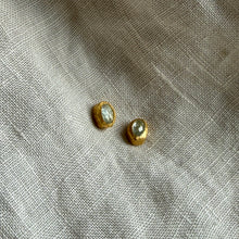 Load image into Gallery viewer, Skye Studs | Aquamarine &amp; Gold