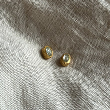 Load image into Gallery viewer, Skye Studs | Aquamarine &amp; Gold
