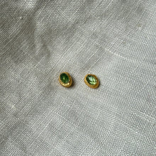 Load image into Gallery viewer, Skye Studs | Tourmaline &amp; Gold