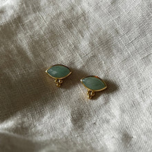 Load image into Gallery viewer, Seer Studs | Chelcedony