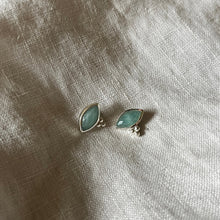 Load image into Gallery viewer, Seer Studs | Chelcedony