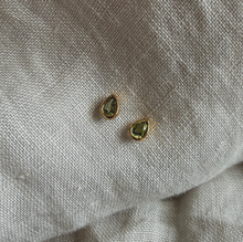 Load image into Gallery viewer, Joy Studs | Peridot &amp; Gold.