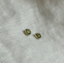 Load image into Gallery viewer, Joy Studs | Peridot &amp; Silver