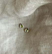 Load image into Gallery viewer, Joy Studs | Peridot &amp; Silver