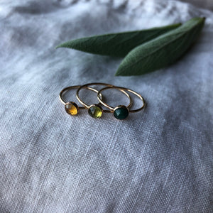 Birthstone Ring - October | Opal