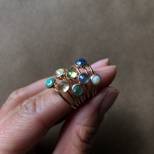 Family Ring Stack | Gold