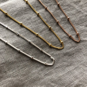 Spark Necklace | Silver & Gold