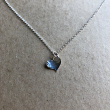 Load image into Gallery viewer, Full Heart Necklace | Silver