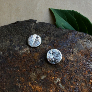 Salal Studs | Silver