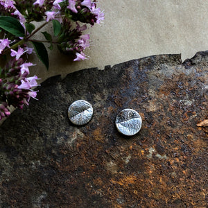 Salal Studs | Silver