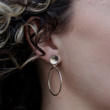 Load image into Gallery viewer, Gold Kira Hoops