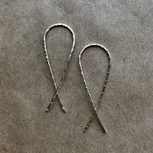 Threader Earrings | Silver