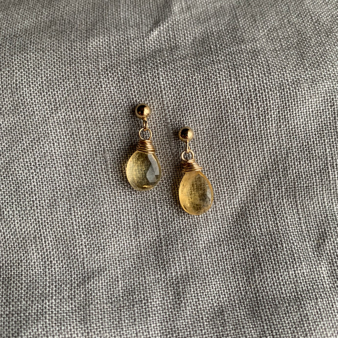 Citrine - Linnaea Earrings