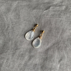 Rainbow Moonstone - Linnaea Earrings