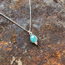 Load image into Gallery viewer, Rise Necklace | Amazonite &amp; Silver