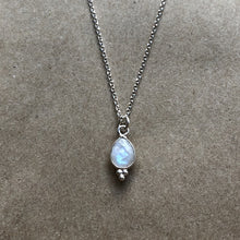 Load image into Gallery viewer, Rise Necklace | Moonstone &amp; Silver
