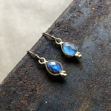 Load image into Gallery viewer, Rise Earrings | Labradorite &amp; Gold