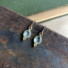 Load image into Gallery viewer, Rise Earrings | Prehnite &amp; Gold