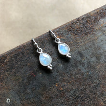Load image into Gallery viewer, Rise Earrings | Moonstone &amp; Silver