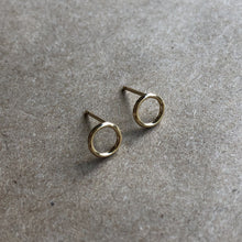 Load image into Gallery viewer, Mini New Moon Studs | Gold
