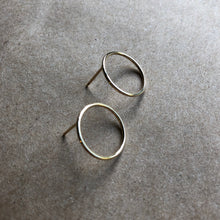 Load image into Gallery viewer, New Moon Studs | Smooth Gold