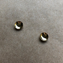 Load image into Gallery viewer, Mini Full Moon Studs | Gold