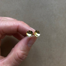 Load image into Gallery viewer, Mini Full Moon Studs | Gold