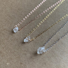 Load image into Gallery viewer, Herkimer Diamond Necklace | Gold
