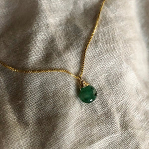 Ava Necklace | Emerald