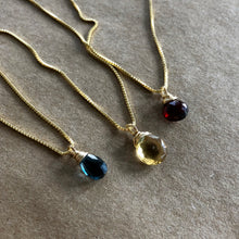 Load image into Gallery viewer, Ava Necklace | London Topaz
