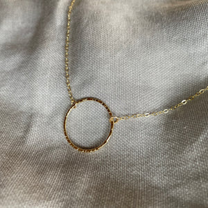 New Moon Necklace | Gold