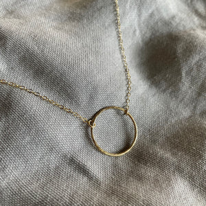 New Moon Necklace | Gold