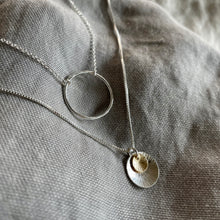 Load image into Gallery viewer, New Moon Necklace | Silver