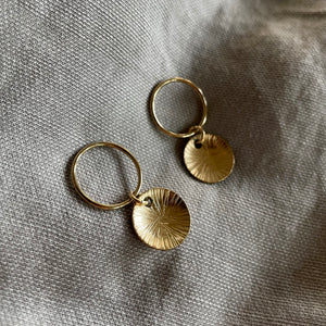 Sol Earrings | Gold